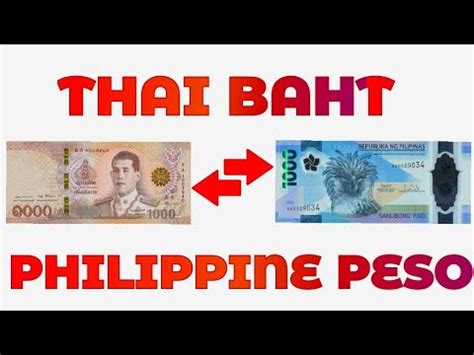 400 thb to php|400 Thai Baht (THB) to Philippine Pesos (PHP) today .